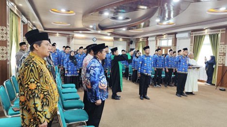 Tiga CPNS MTsN 9 Bantul Resmi Dilantik Menjadi PNS di Kanwil Kemenag DIY